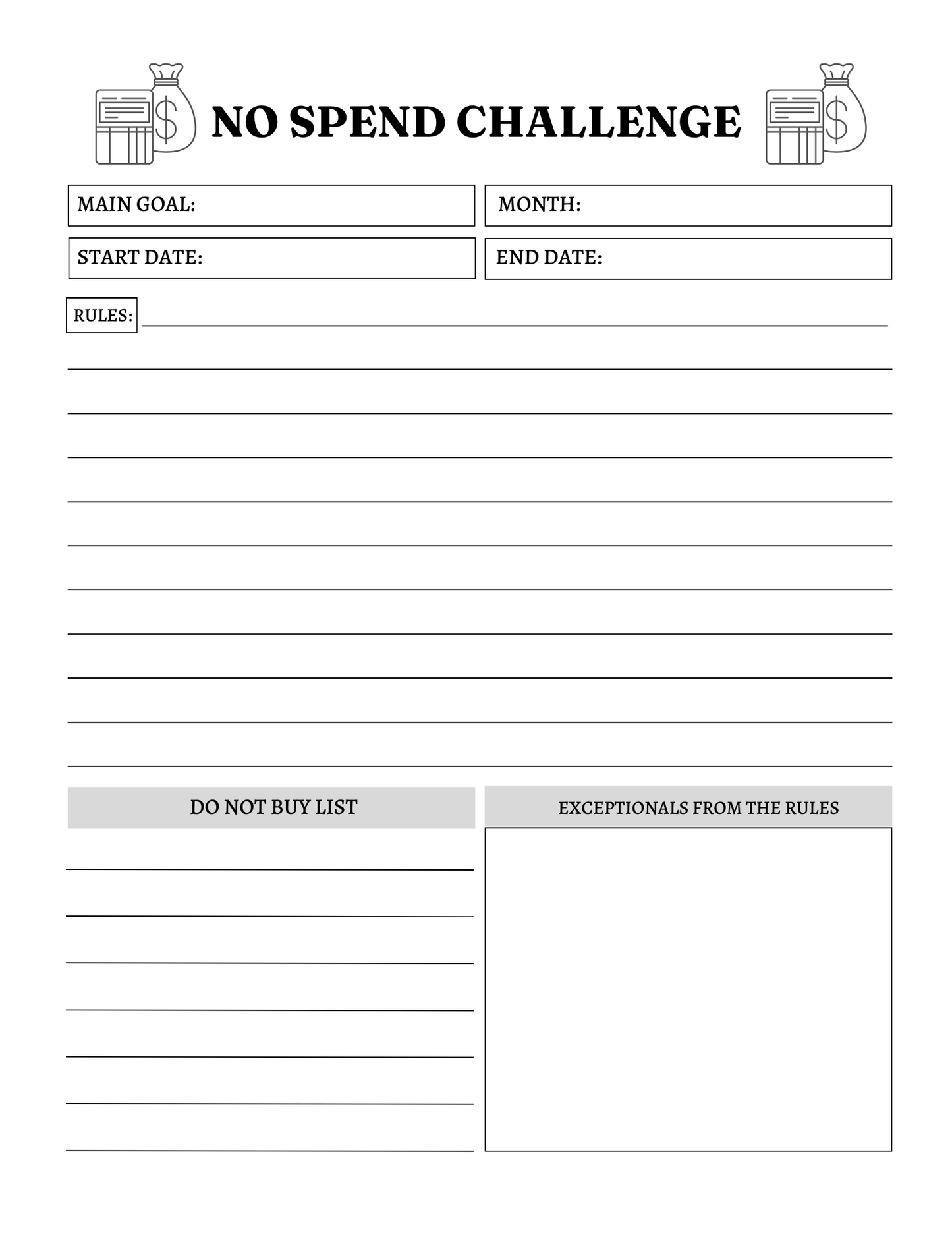 Ultimate Digital Budget Planner