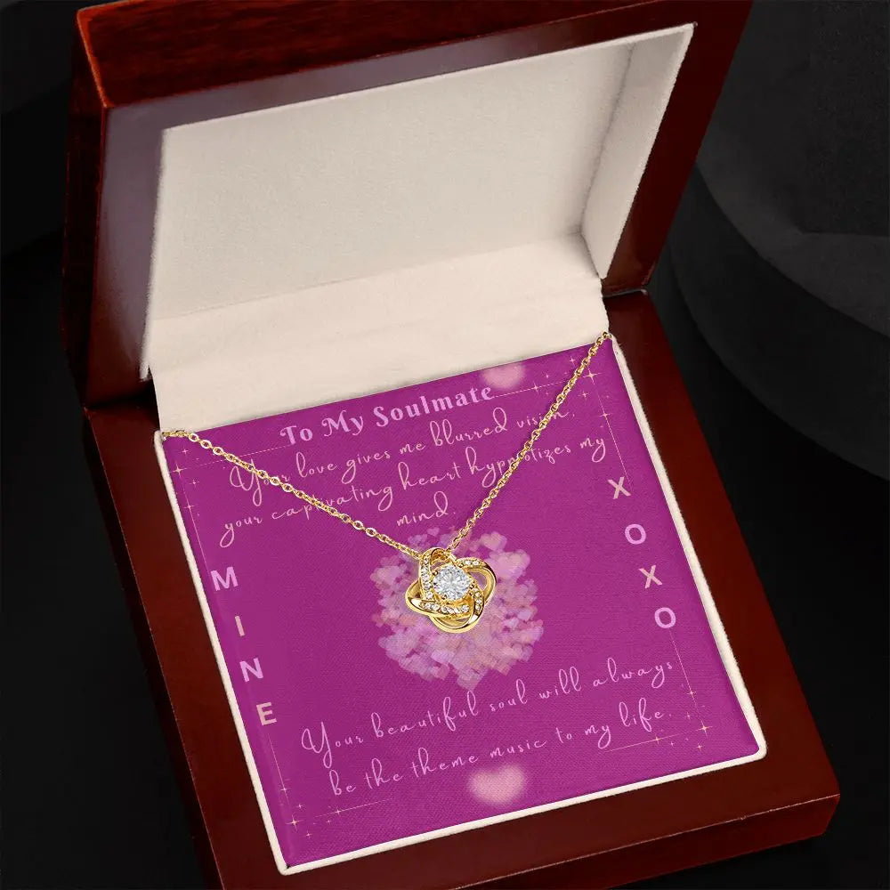 Gorgeous True Love Knot Necklace ShineOn Fulfillment
