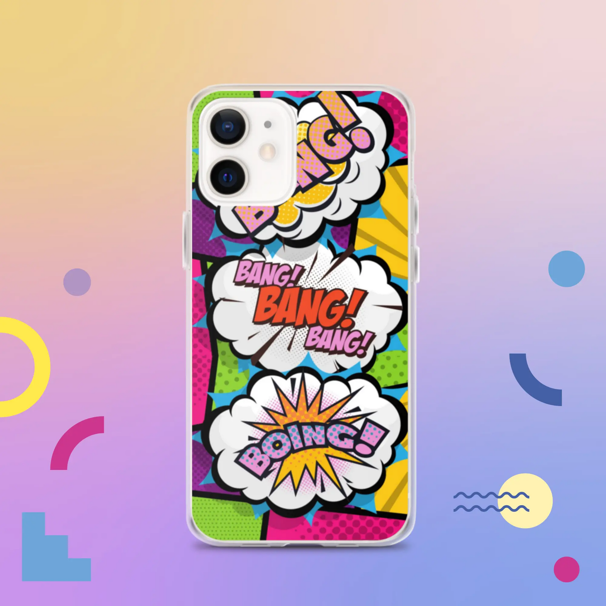 Comic iPhone 12 Case Elevated Love Source