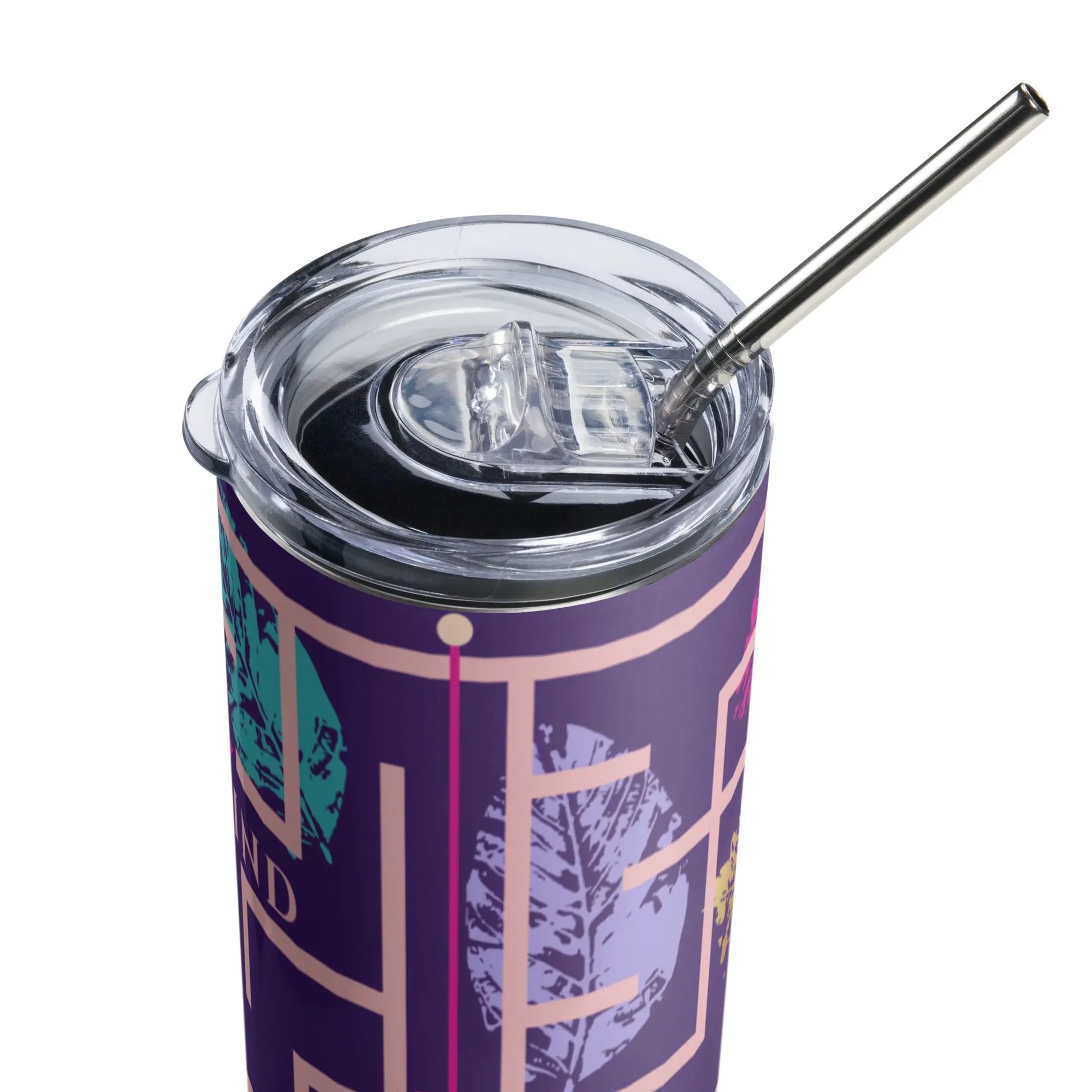 Purple Stainless Steel Tumbler Elevated Love Source