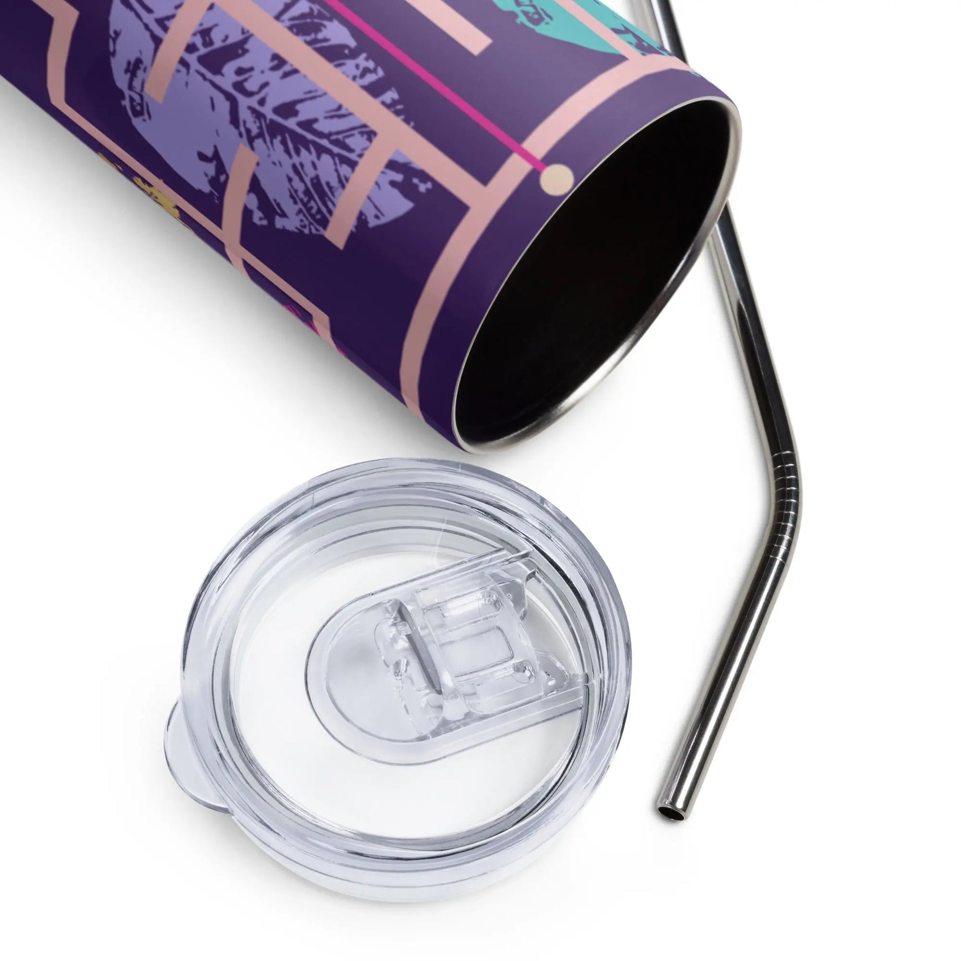 Purple Stainless Steel Tumbler Elevated Love Source