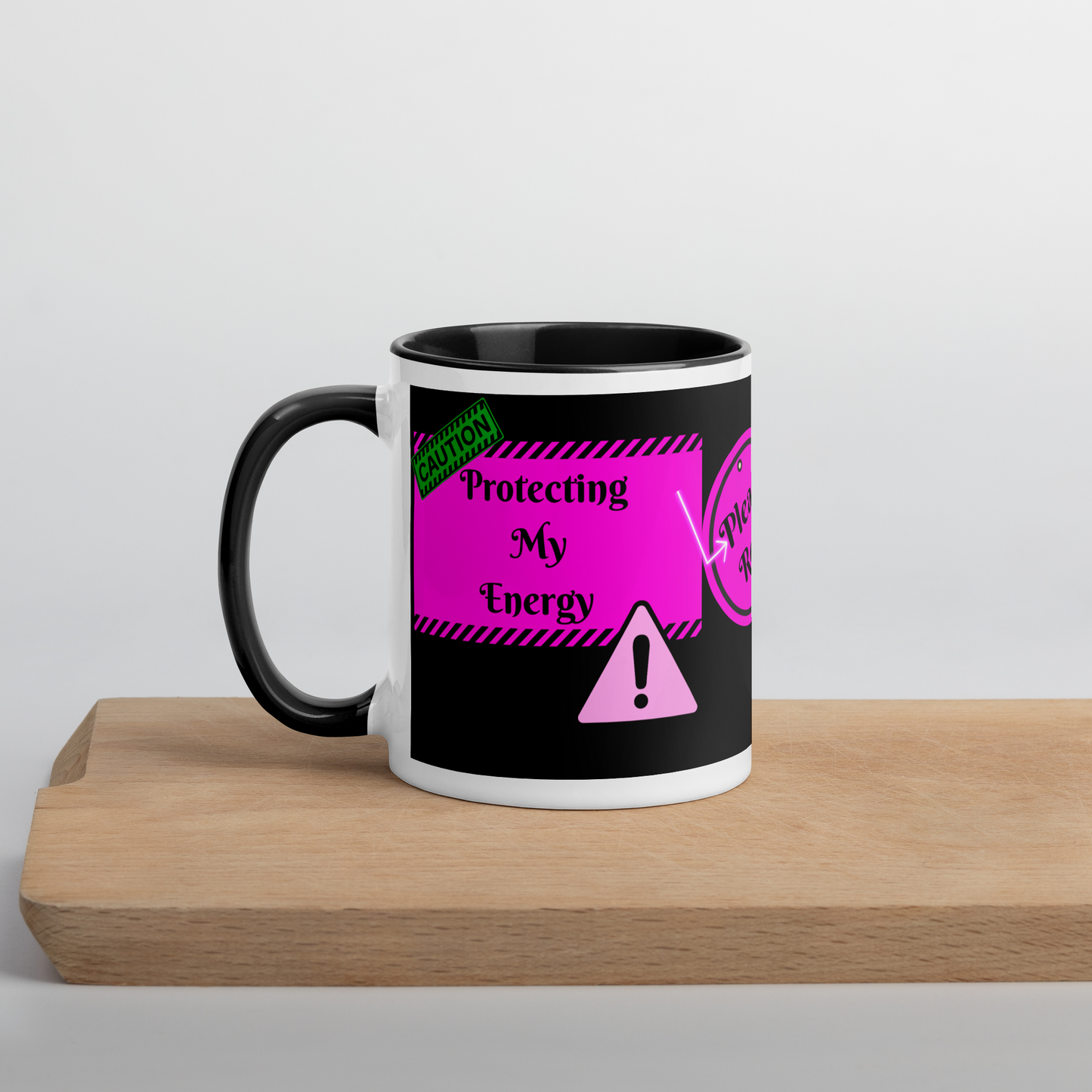 Self-Love Pink & Black Mug Elevated Love Source™